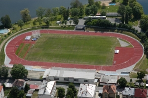 Tábor - atletický stadion Míru